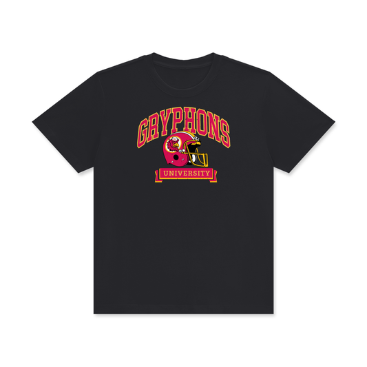 Black Gryphons Football T-shirt