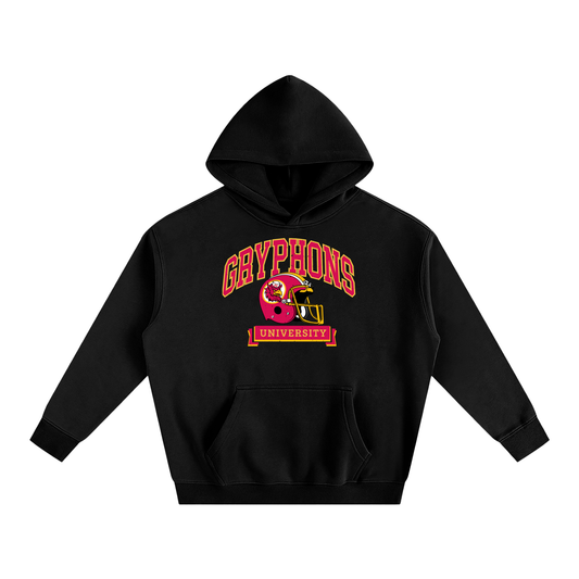 Black Gryphons Football Hoodie